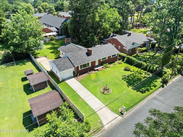 1603 Laurel St, Goldsboro, NC 27530 - view from above of property