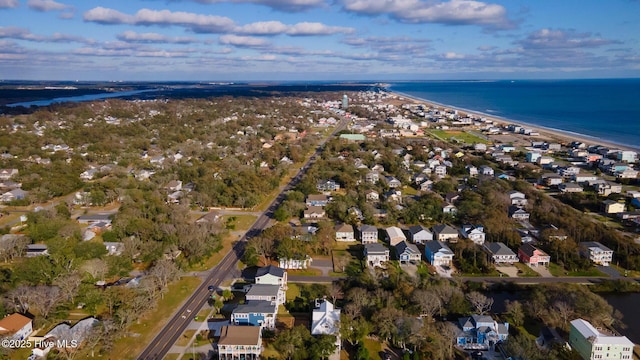 163 NW 4th St, Oak Island, NC 28465 - aerial view of property's location featuring nearby suburban area