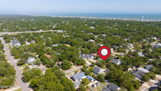 163 NW 4th St, Oak Island, NC 28465 - drone / aerial view of a large body of water