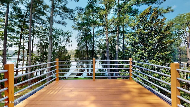 5410 Trade Winds Rd, New Bern, NC 28560 - view of wooden terrace