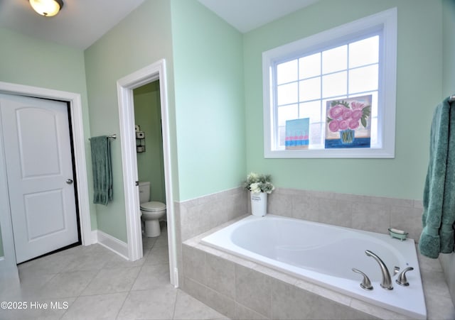 4875 Frasier Cir, Shallotte, NC 28470 - bathroom featuring a bath and tile patterned floors