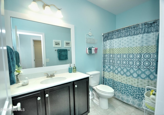 4875 Frasier Cir, Shallotte, NC 28470 - full bath with vanity, tile patterned flooring, and a shower with curtain