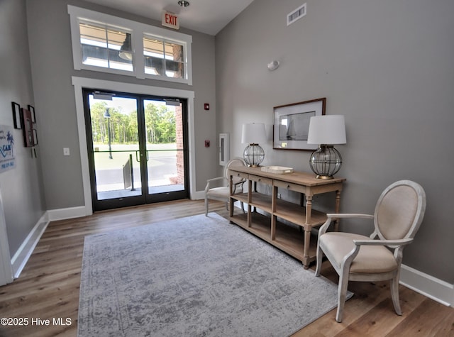 4875 Frasier Cir, Shallotte, NC 28470 - foyer with a towering ceiling and light wood-style floors