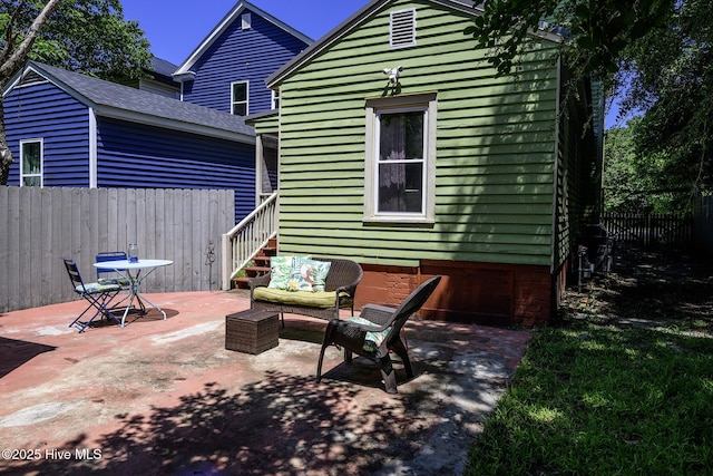 507 Blades Ave, New Bern, NC 28560 - view of patio featuring outdoor lounge area