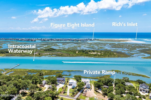 1901 Hess St, Wilmington, NC 28411 - bird's eye view of a large body of water