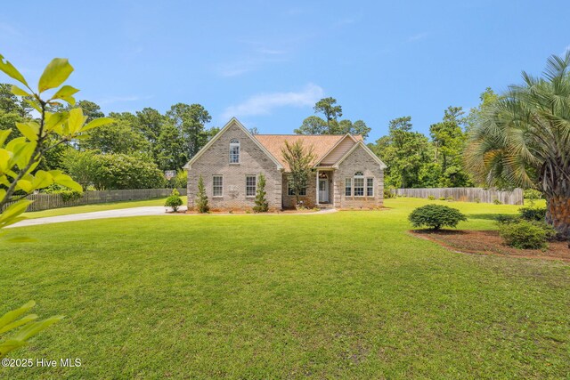 820 Jackeys Creek Ln SE, Leland, NC 28451 - view of front of house with brick siding