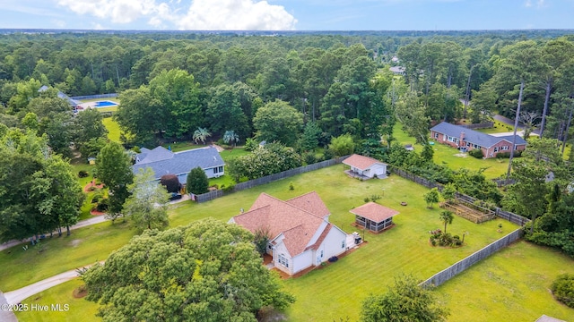 820 Jackeys Creek Ln SE, Leland, NC 28451 - bird's eye view of a forest