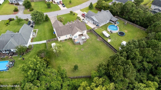 505 Davidson Dr, Newport, NC 28570 - bird's eye view of a pool area