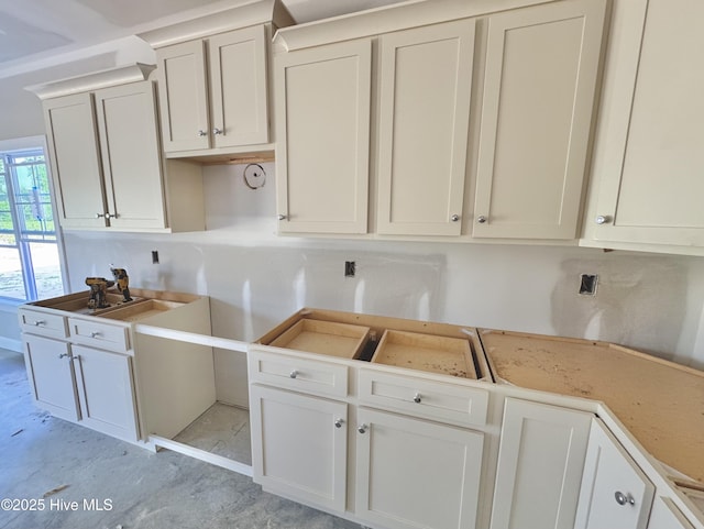 919 Albrittons Rd, Kinston, NC 28504 - kitchen featuring white cabinets