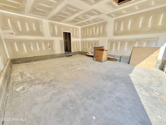 919 Albrittons Rd, Kinston, NC 28504 - empty room with unfinished concrete floors