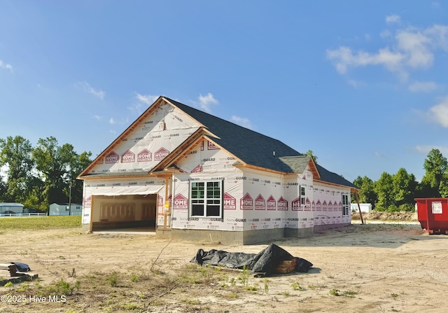 919 Albrittons Rd, Kinston, NC 28504 - property under construction featuring a garage