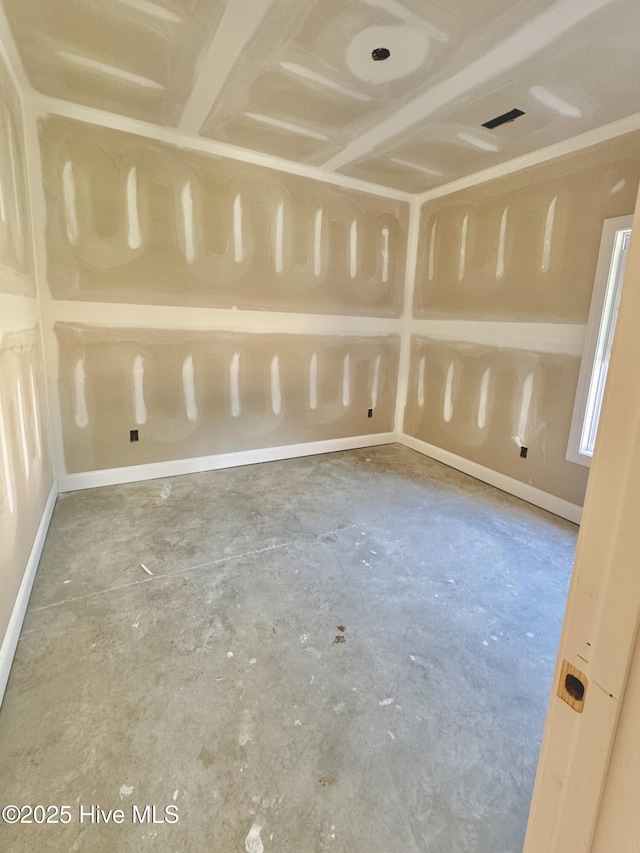 919 Albrittons Rd, Kinston, NC 28504 - unfurnished room featuring unfinished concrete flooring