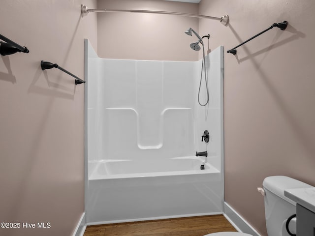 500 Perth Ct, Hubert, NC 28539 - bathroom with wood finished floors,  shower combination, and vanity