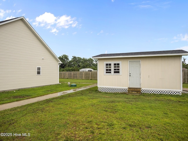 500 Perth Ct, Hubert, NC 28539 - view of yard featuring entry steps and an outdoor structure