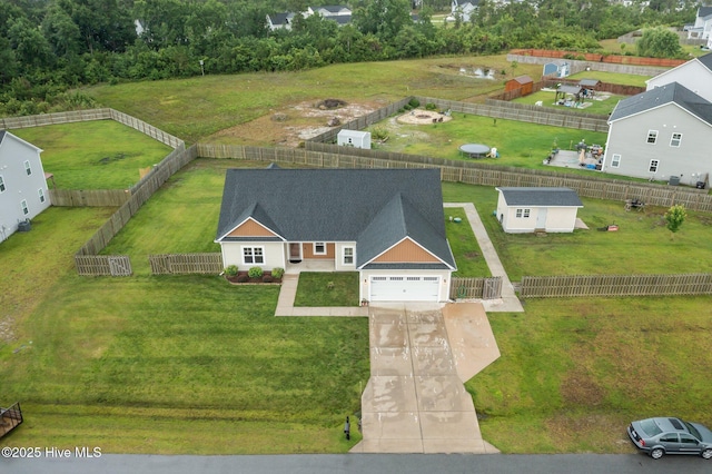 500 Perth Ct, Hubert, NC 28539 - view from above of property