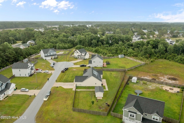 500 Perth Ct, Hubert, NC 28539 - aerial perspective of suburban area