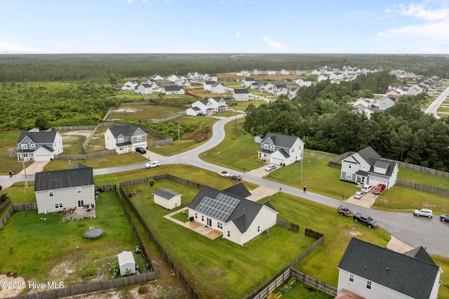 500 Perth Ct, Hubert, NC 28539 - aerial perspective of suburban area featuring a forest