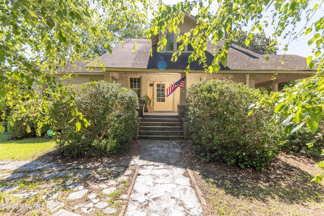 119 S Main St, Colerain, NC 27924 - view of front of home with a shingled roof