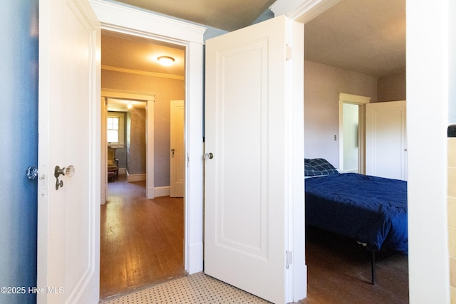 119 S Main St, Colerain, NC 27924 - corridor with ornamental molding and baseboards