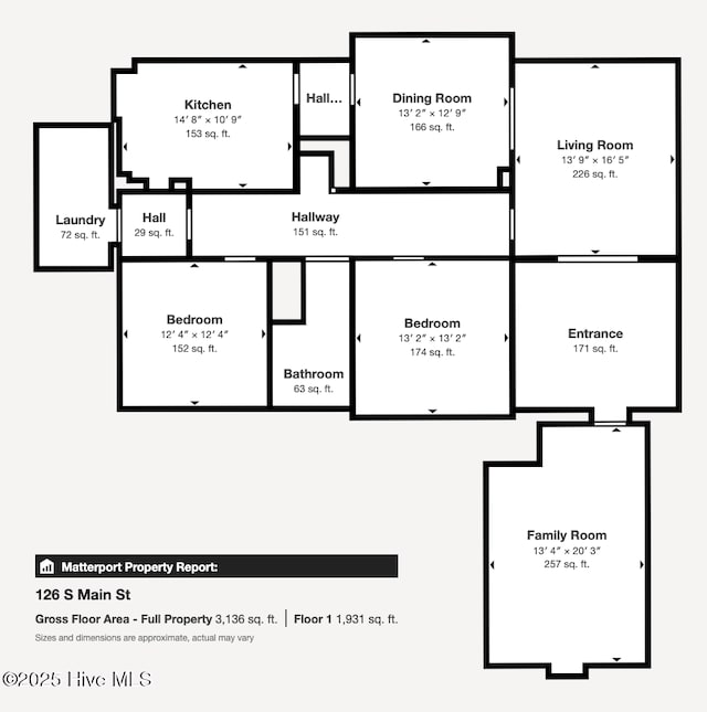 119 S Main St, Colerain, NC 27924 - view of room layout