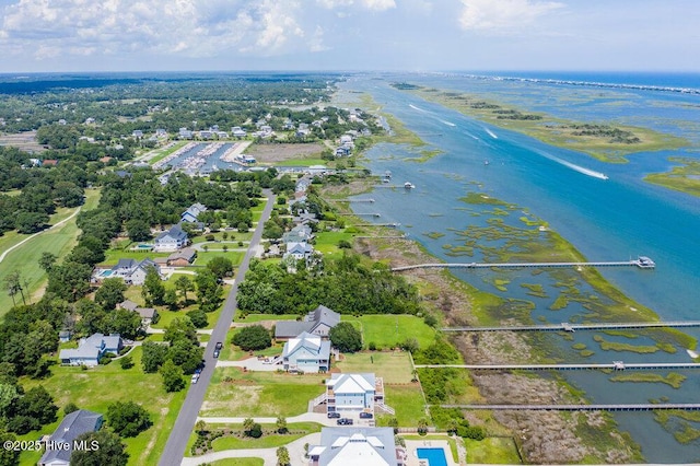 108 Sound View Dr, Hampstead, NC 28443 - drone / aerial view of a nearby body of water