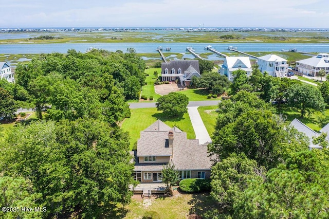 108 Sound View Dr, Hampstead, NC 28443 - aerial view of residential area with a large body of water