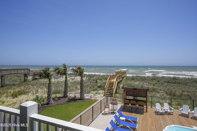 1326 New River Inlet Rd, North Topsail Beach, NC 28460 - exterior space with local beach
