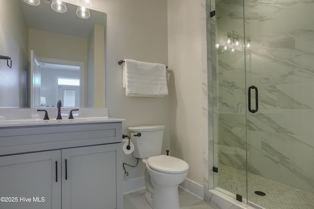 1326 New River Inlet Rd, North Topsail Beach, NC 28460 - full bathroom featuring vanity and a shower stall