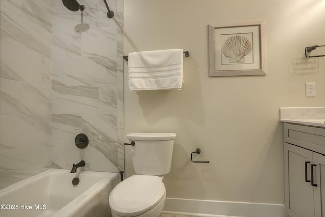 1326 New River Inlet Rd, North Topsail Beach, NC 28460 - full bathroom with vanity and bathing tub / shower combination