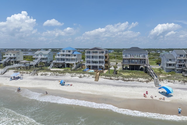 1326 New River Inlet Rd, North Topsail Beach, NC 28460 - bird's eye view of extended coastline