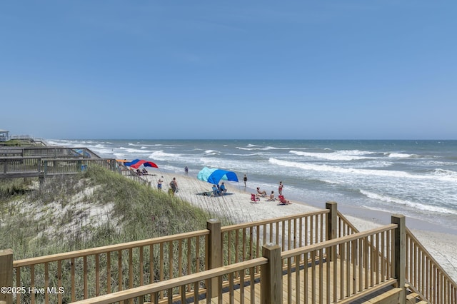 1326 New River Inlet Rd, North Topsail Beach, NC 28460 - water view featuring nearby beach