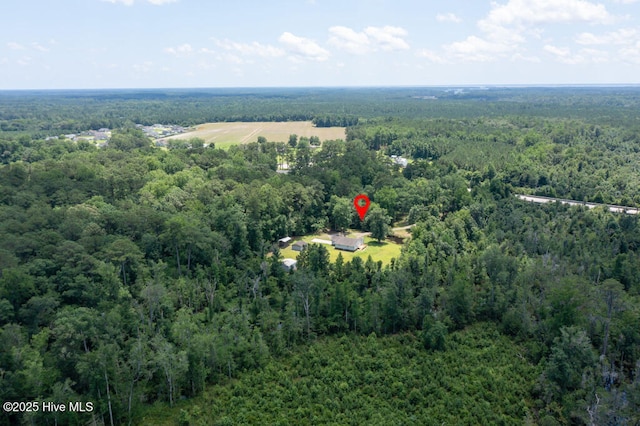 5025 NC Highway 55 E, New Bern, NC 28560 - view of property location with a heavily wooded area