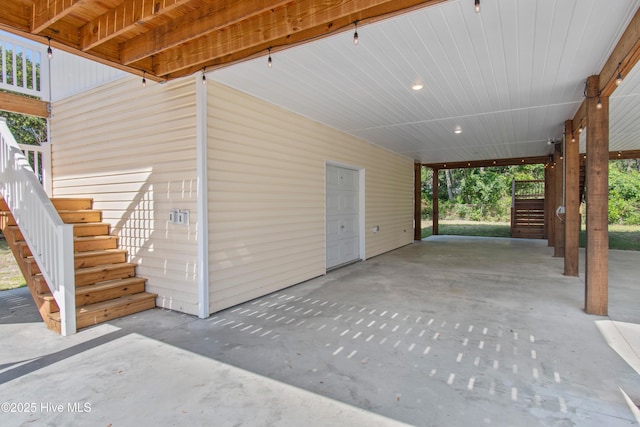 109 SW 17th St, Oak Island, NC 28465 - garage with an attached carport