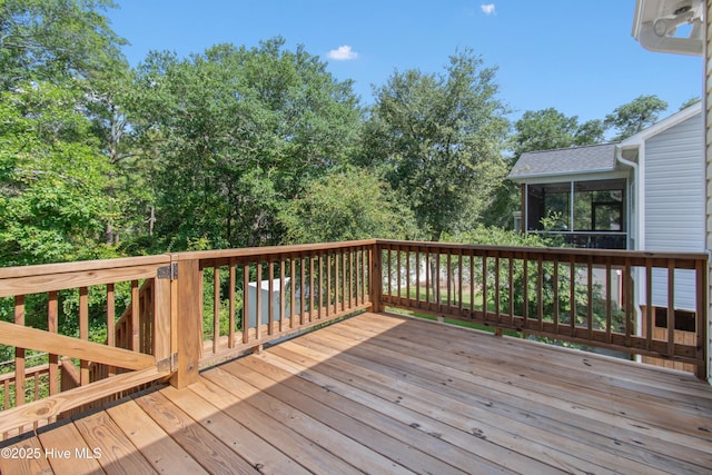 109 SW 17th St, Oak Island, NC 28465 - view of wooden terrace