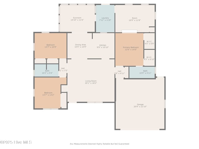 383 Red Fox St NW, Shallotte, NC 28470 - view of floor plan / room layout