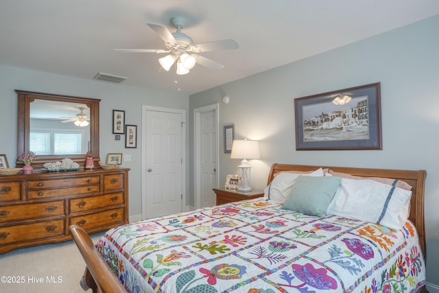 107 Sea Turtle Cv, Sneads Ferry, NC 28460 - bedroom featuring a ceiling fan and carpet floors