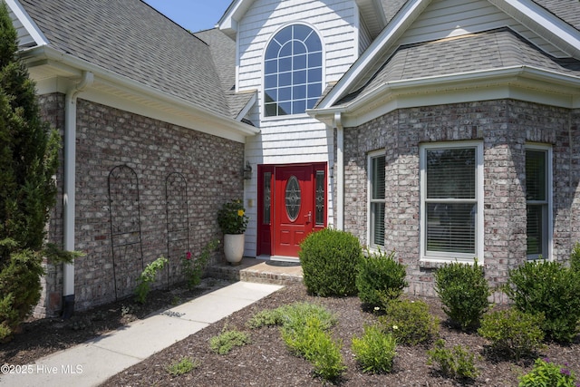 107 Sea Turtle Cv, Sneads Ferry, NC 28460 - entrance to property featuring roof with shingles