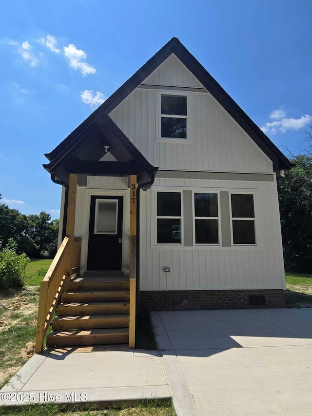317 Whitfield Dr, Goldsboro, NC 27530 - view of front of property with crawl space