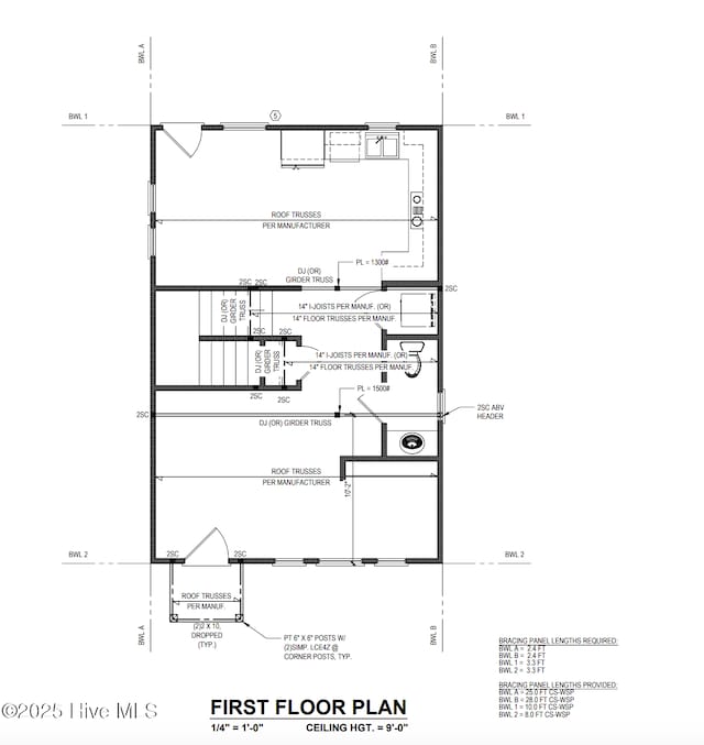 317 Whitfield Dr, Goldsboro, NC 27530 - view of floor plan / room layout