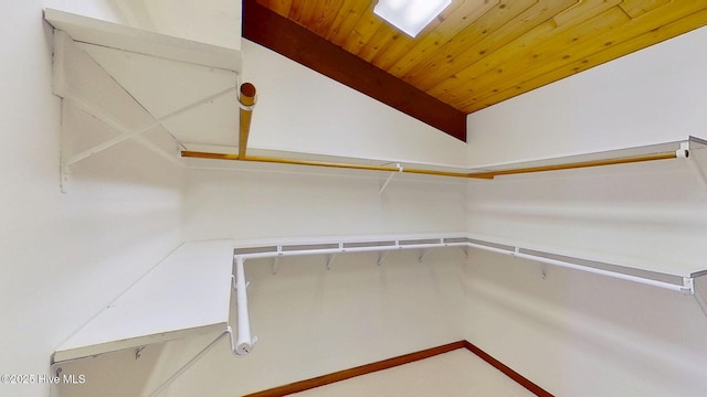 1402 Green Springs Rd, New Bern, NC 28560 - spacious closet with lofted ceiling