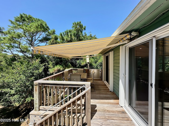 122 Ethel Dr, Emerald Isle, NC 28594 - view of wooden deck