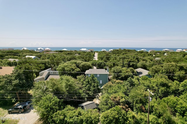 122 Ethel Dr, Emerald Isle, NC 28594 - aerial view of a heavily wooded area