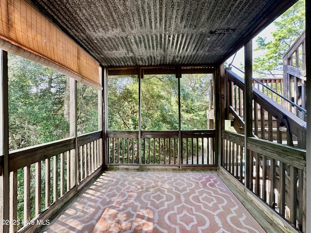122 Ethel Dr, Emerald Isle, NC 28594 - view of unfurnished sunroom