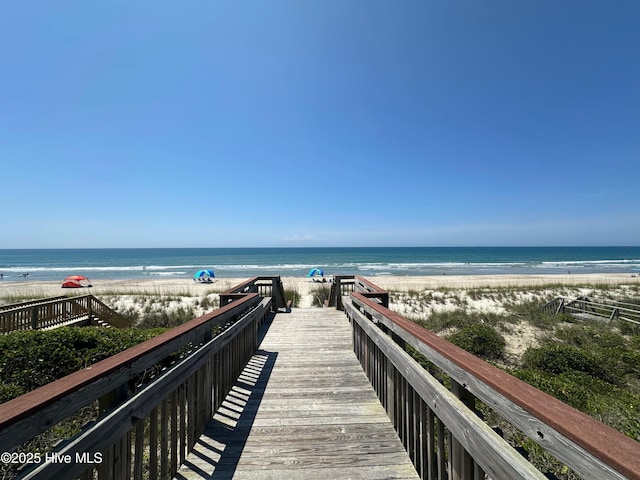 122 Ethel Dr, Emerald Isle, NC 28594 - view of community with view of water and beach