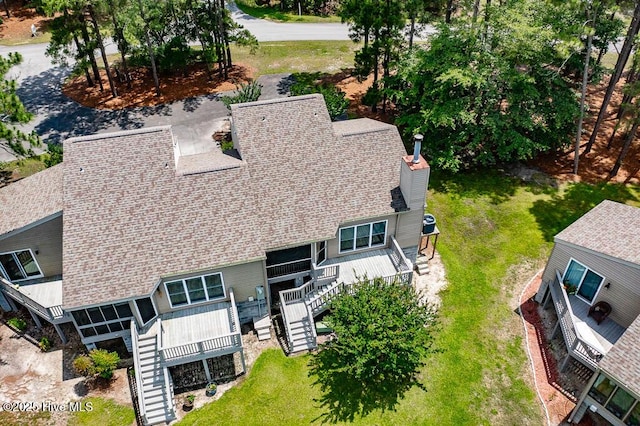 7161 Windward Dr, New Bern, NC 28560 - view from above of property