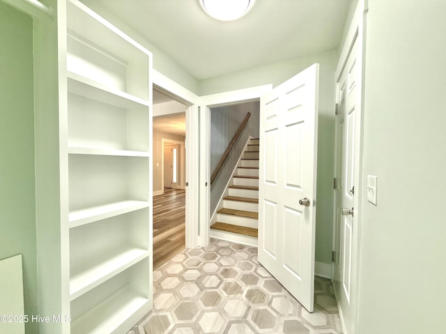9891 Red Fox, Winnabow, NC 28479 - corridor featuring stairs