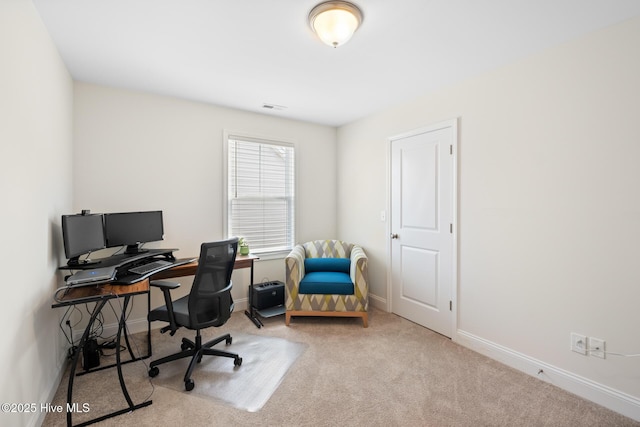 1620 Bratton Ct, Wilmington, NC 28405 - office area with carpet floors and baseboards