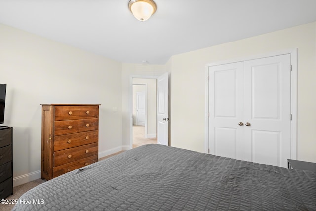 1620 Bratton Ct, Wilmington, NC 28405 - carpeted bedroom with baseboards and a closet