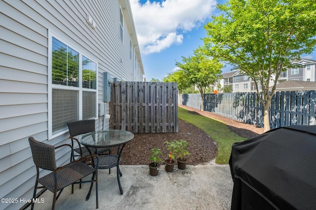 1620 Bratton Ct, Wilmington, NC 28405 - view of patio / terrace featuring a grill