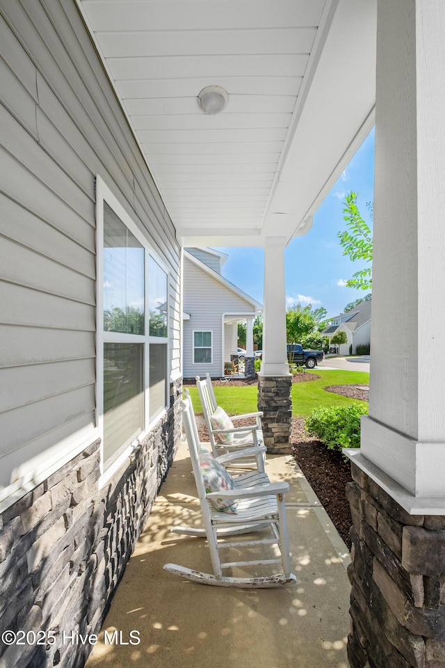 1620 Bratton Ct, Wilmington, NC 28405 - view of porch